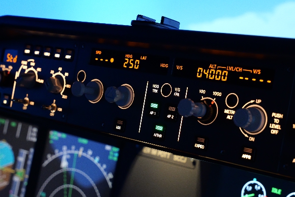 Picture of an A320 FCU